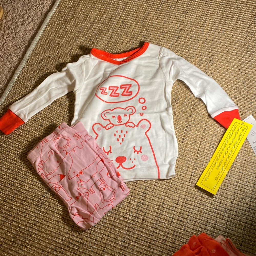 Baby Animal Pjs 2 Sets